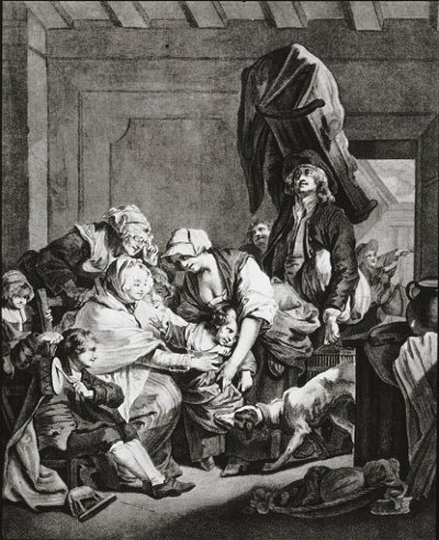 Retour de Nourrice, (Back from the Nurse)