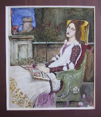 St. Cecilia after Waterhouse